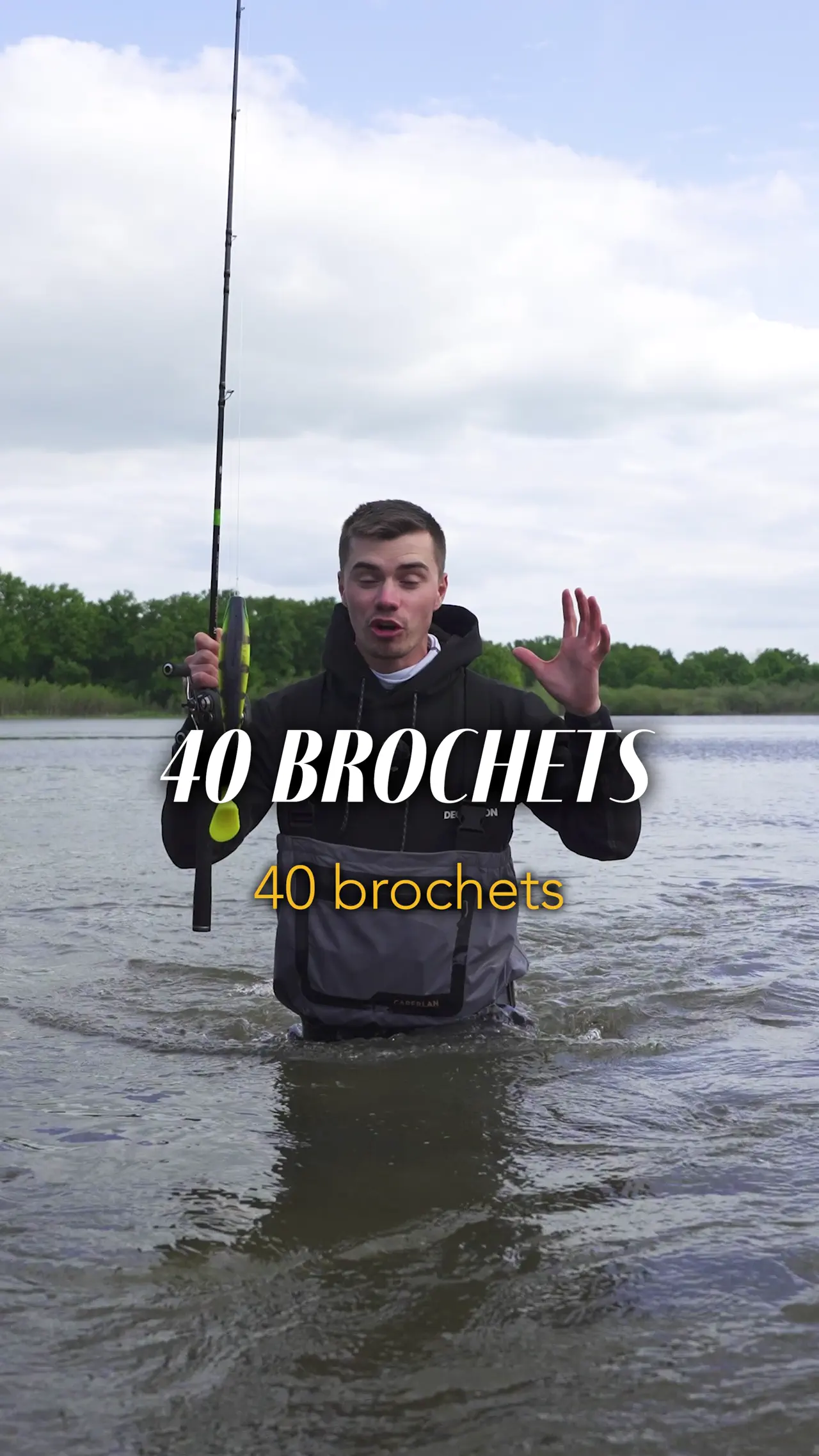 Video Rental of the pine pond of 29.65 ac in privatization for a fishing stay near Paris