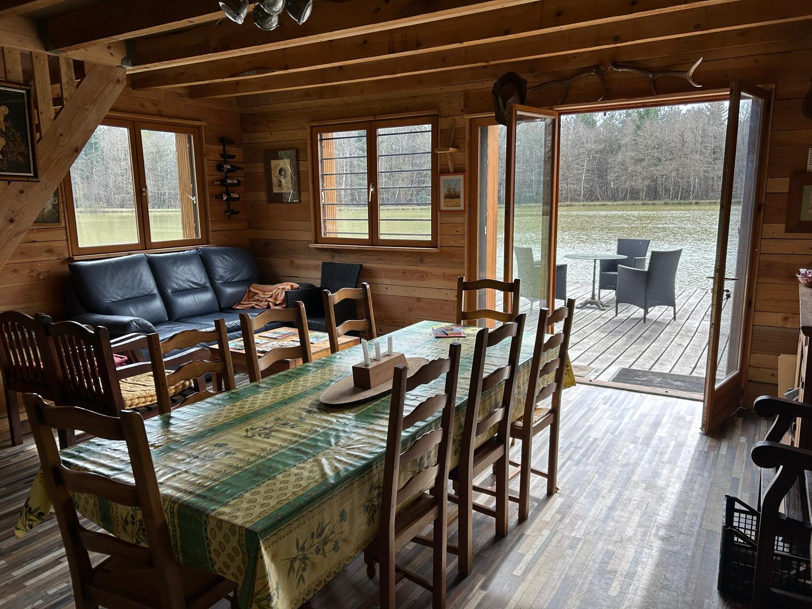 Photo 7/10 — Chalet « Chalet et étang privé à Faramans » à Faramans Isère