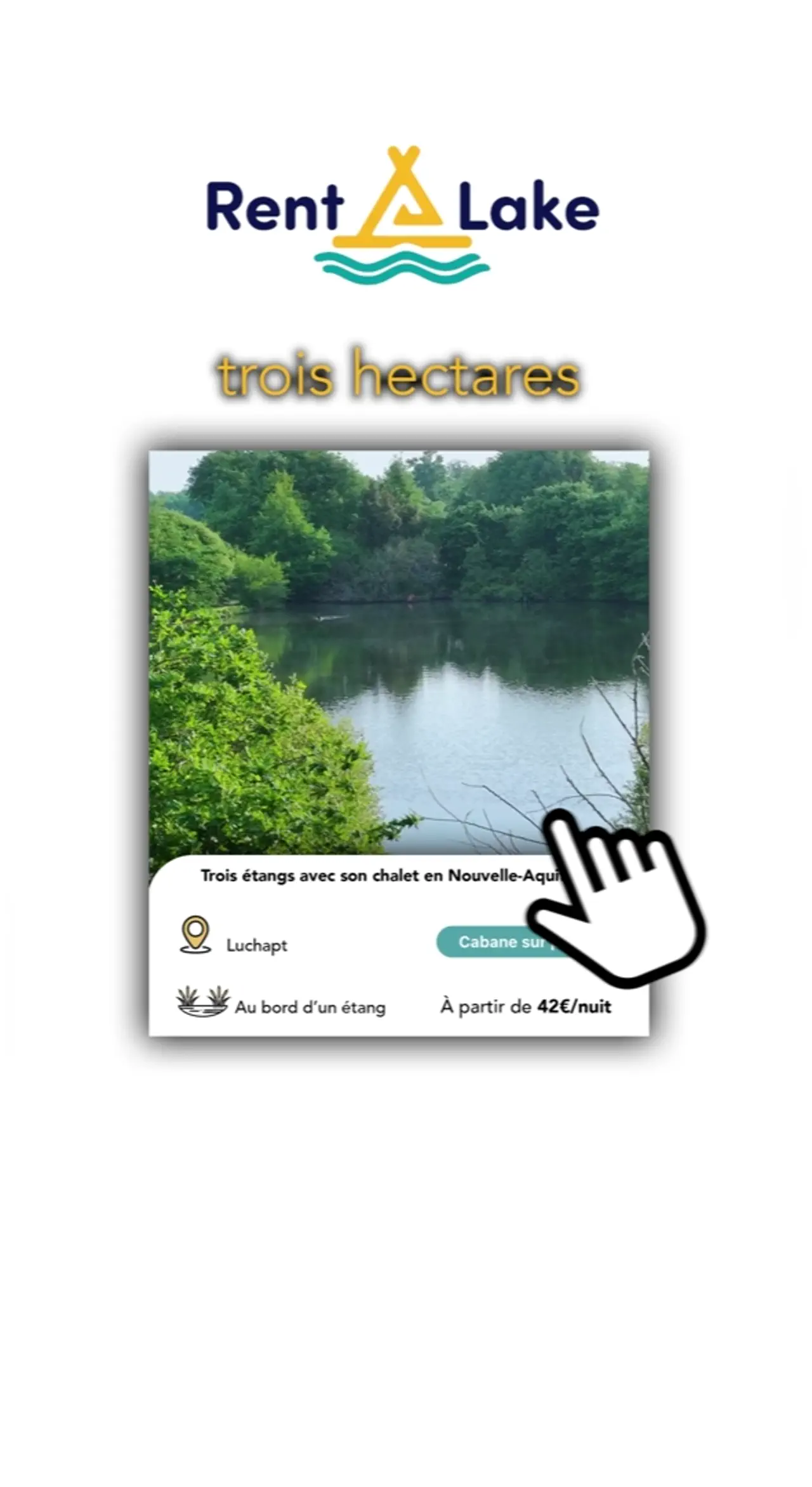 Video Three ponds with cottage in Nouvelle-Aquitaine