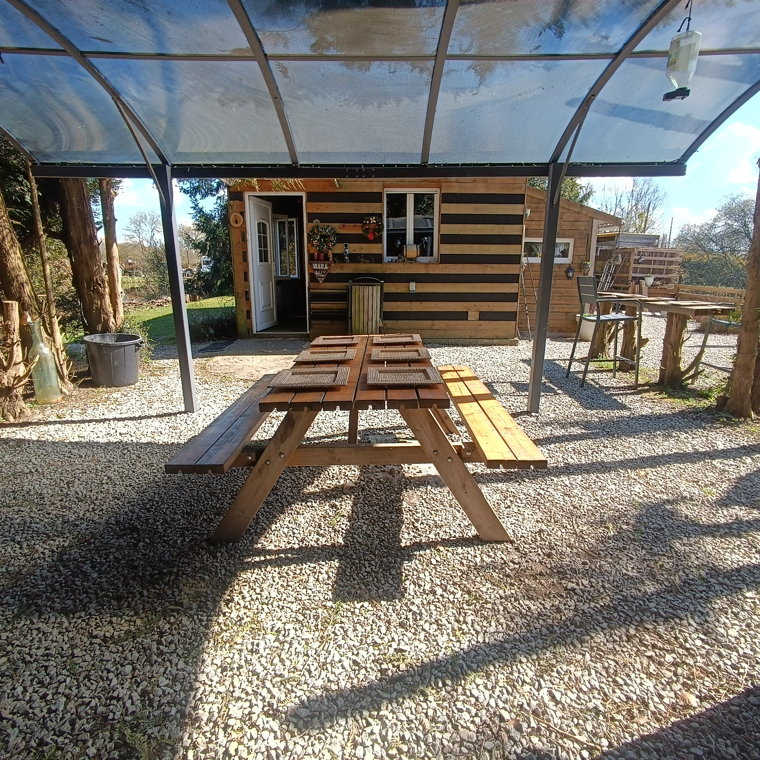 Photo 6/10 — Chalet « Île privée et chalet de charme, près de Clisson » à Clisson Loire-Atlantique