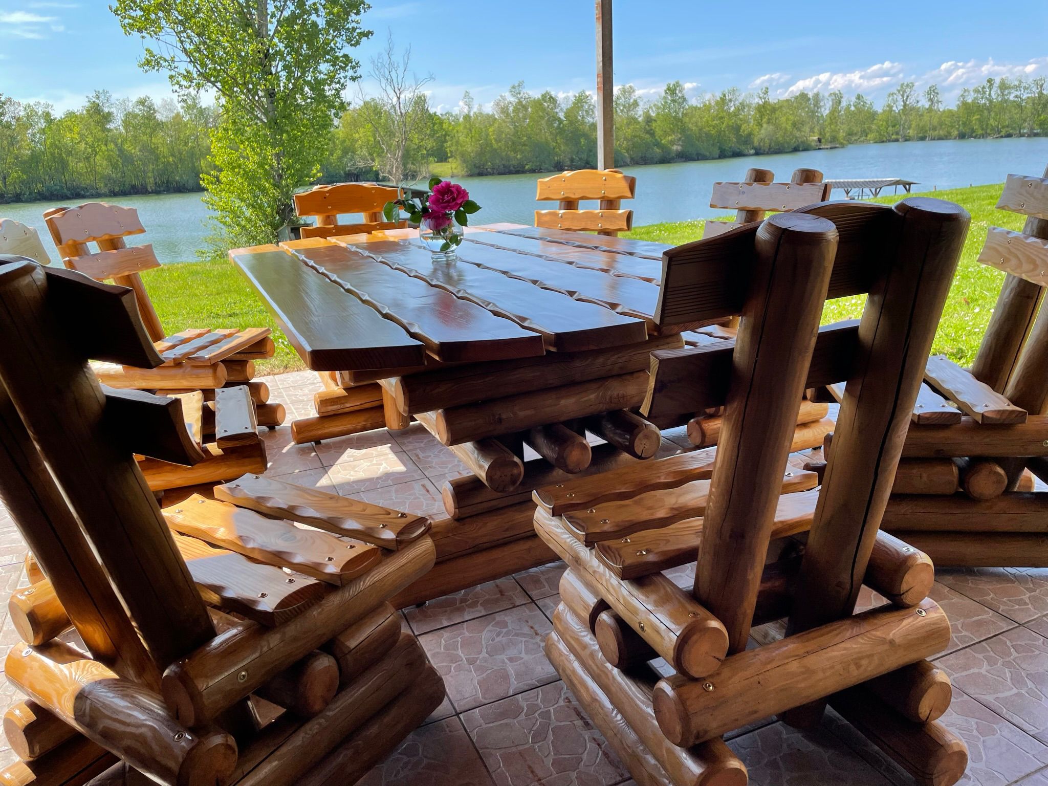 Photo 2/10 — Gîte « Gîte près d’un lac de 20 ha, Landes » à Haut-Mauco Landes